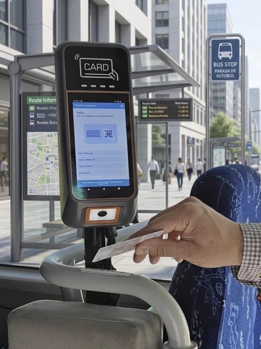 Identificación y control de pasajeros - kiosco lector